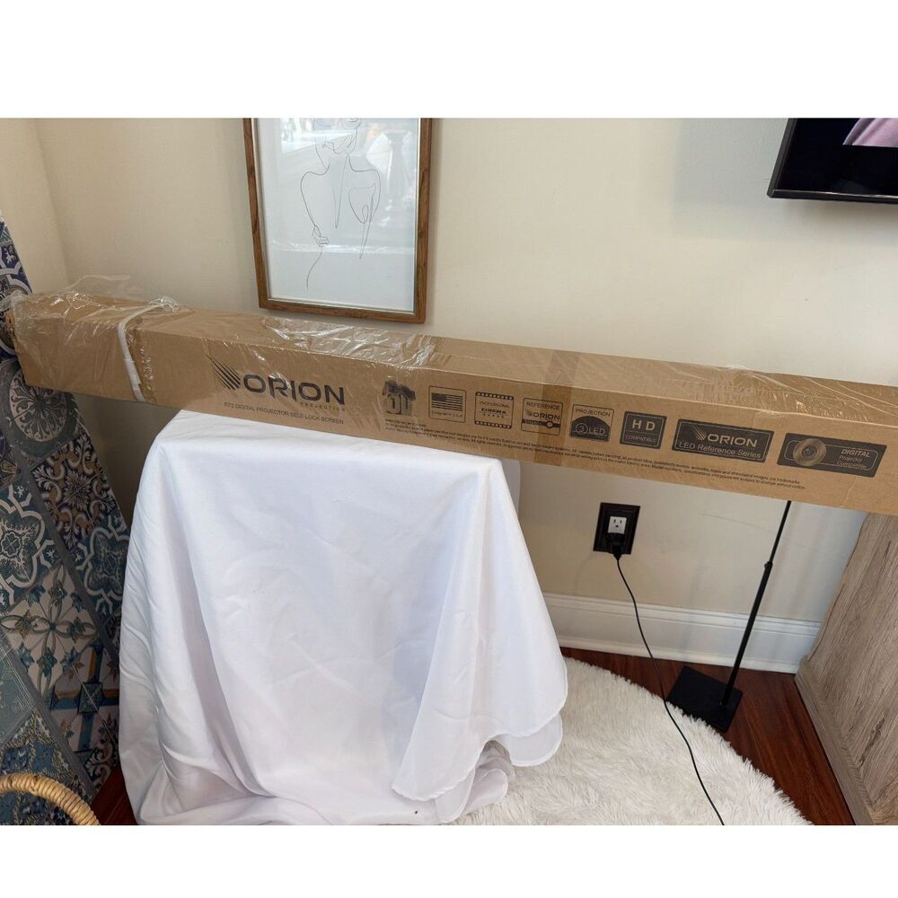 Orion Projection R72 Digital Projector Self Lock Screen New in Box